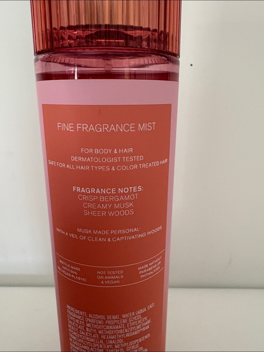 Bath & Body Works Fresh Musk Fine Fragrance Mist - Picture 3 of 3